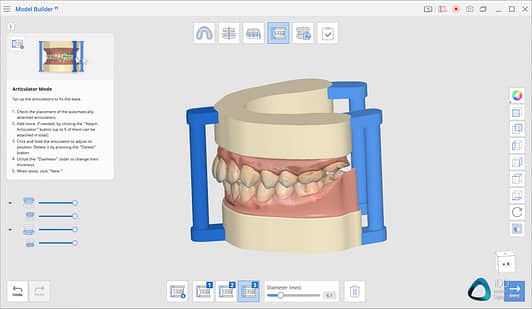medit link software orthodontic simulator, model base creator, medit i700 institute of digital dentistry (6)