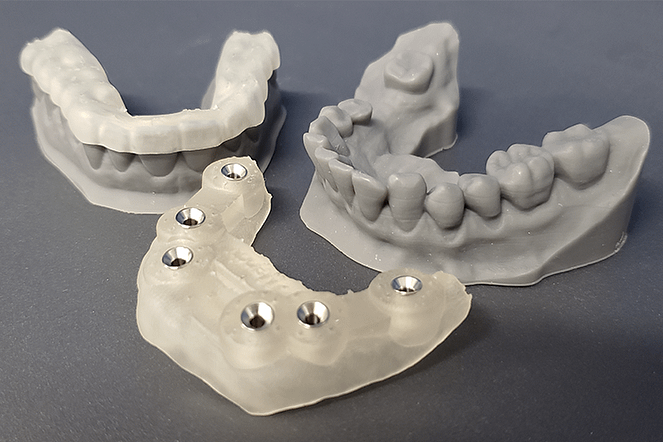 3D Printing in dentistry full arch models, surgical guide and night guard institute of digital dentistry