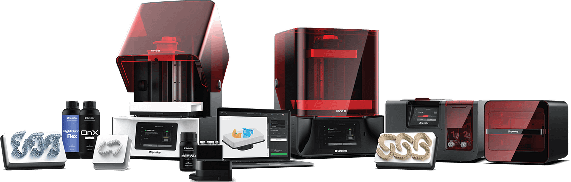 DDD Podcast S2E3-Amir Mansouri-SprintRay-blog-idd-institute-of-digital-dentistry-sprintray-line-up