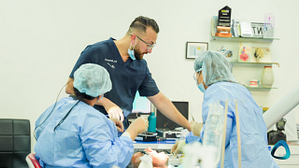 Live Patient Implant Surgery Wellington Institute of Digital Dentistry-9