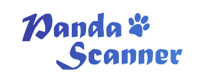 Panda Scanner Blue logo