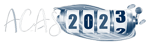 ACAS 2023 White logo