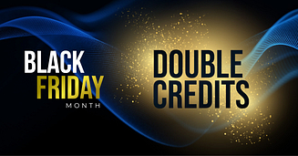 Double Credits Black Friday