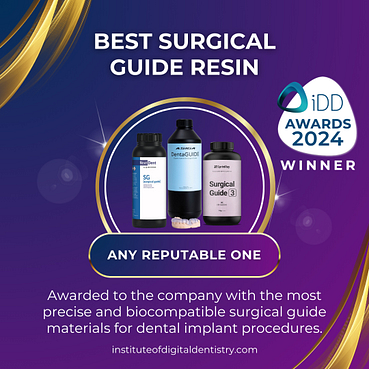 Best-Surgical-Guide-Resin-any-reputable-one-3D-Printer-Awards-2024-by-the-Institute-of-Digital-Dentistry