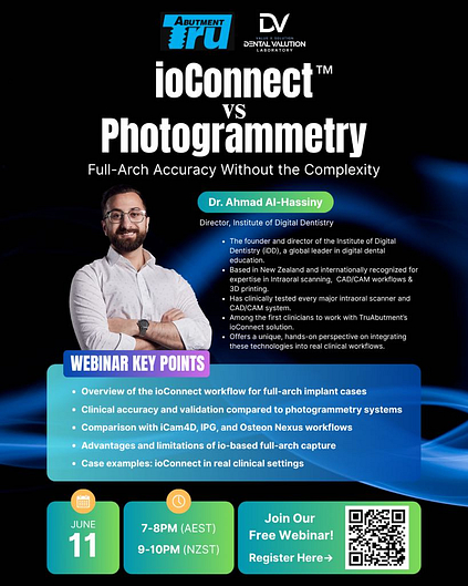 Tru Abutment ioConnect vs Photogrammetry