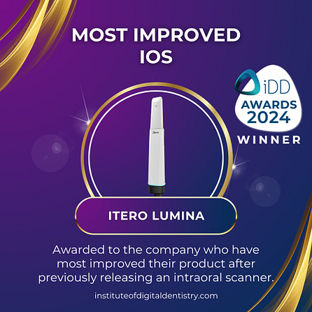 Most-Improved-IOS-iTero-Lumina-IOS-Intraoral-Scanner-Awards-2024-by-the-Institute-of-Digital-Dentistry-(1x1)