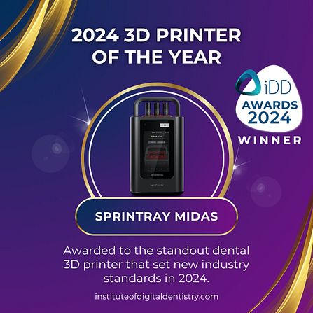 2024-Printer-of-the-Year-Sprintray-MIDAS-3D-Printer-Awards-2024-by-the-Institute-of-Digital-Dentistry
