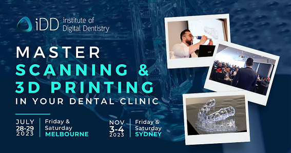 MS3DPC Master Scanning and 3D Printing in Your Dental Clinic SYD MELB