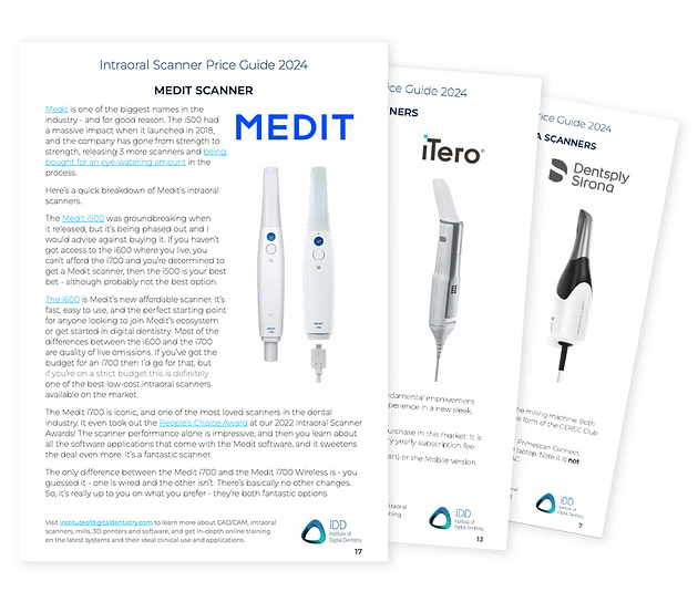 Intraoral Scanner Review 2024