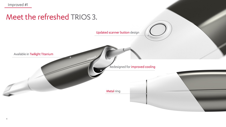 TRIOS 3 Button Design