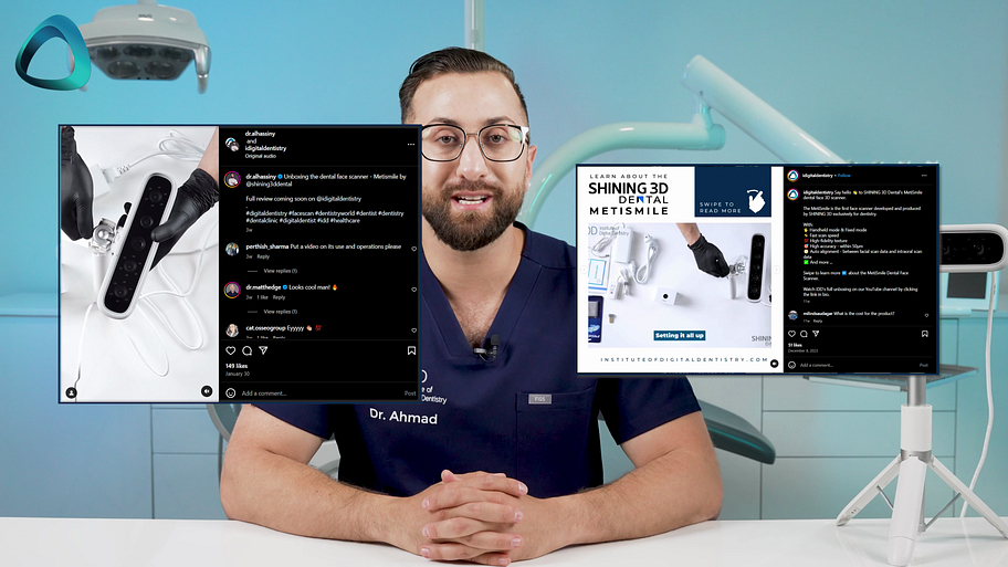 idd-institute-of-digital-dentistry-metismile-3d-dental-facial-scanner-review-shining-3d-social-media-posts