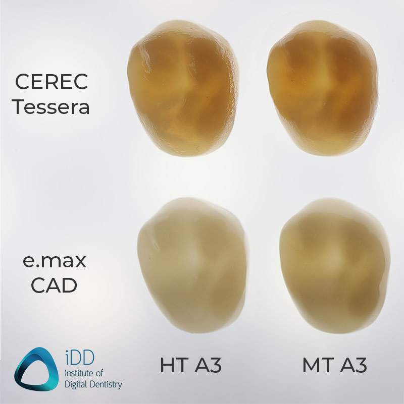 CEREC Tessera vs e.max CAD by Ivoclar Vivadent Institute of Digital Dentistry (2)