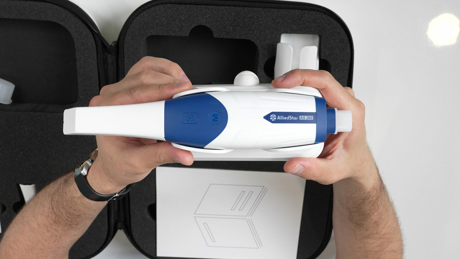 AlliedStar AS260 intraoral scanner unboxing iDD 2