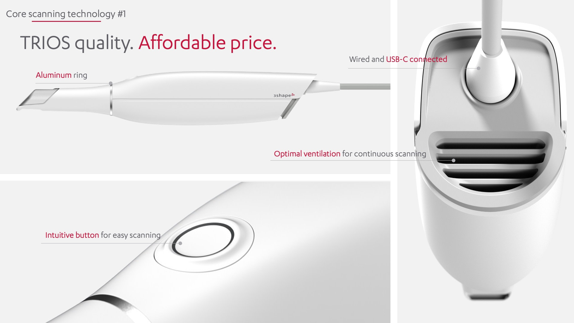 TRIOS Core Intraoral Scanner