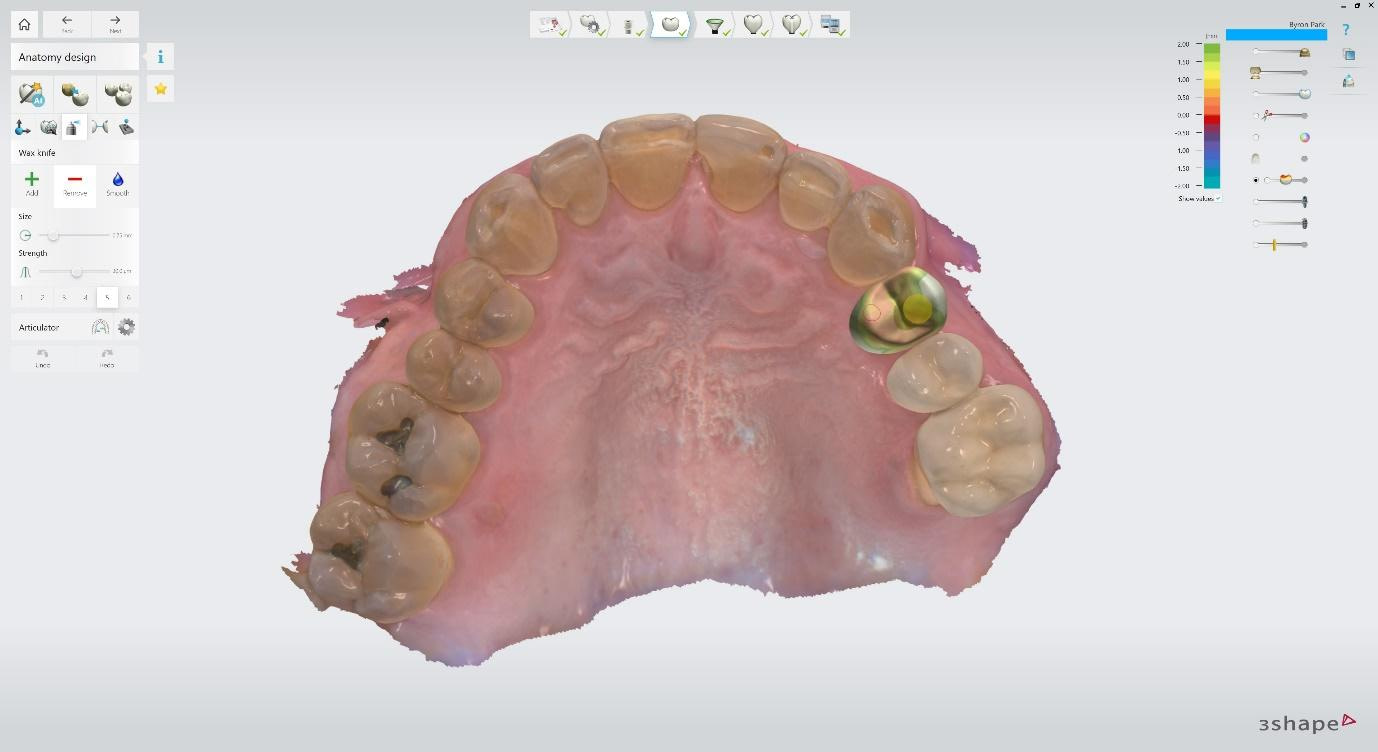 Anatomy design with AI