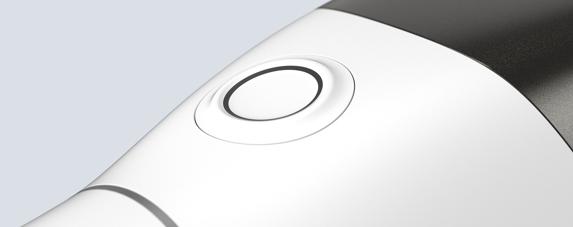 TRIOS 3_Product Render_grey_button close up_2024