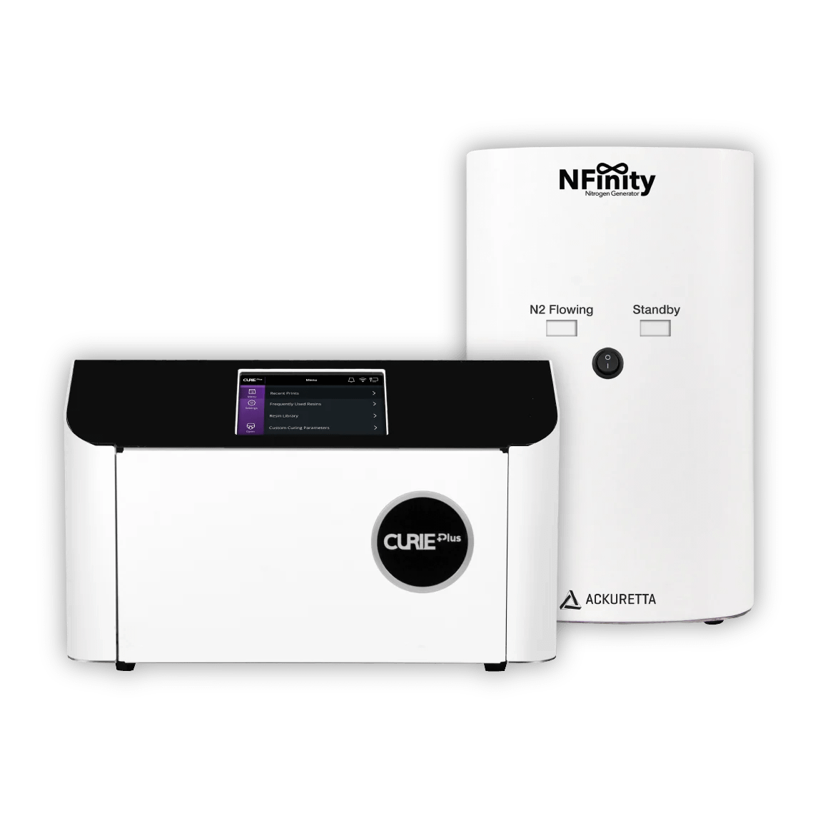 Ackuretta-NFinity-nitrogen-generator-post-curing-3d-printing-curie-plus-uv-station-duo-idd-institute-of-digital-dentistry-news-blog
