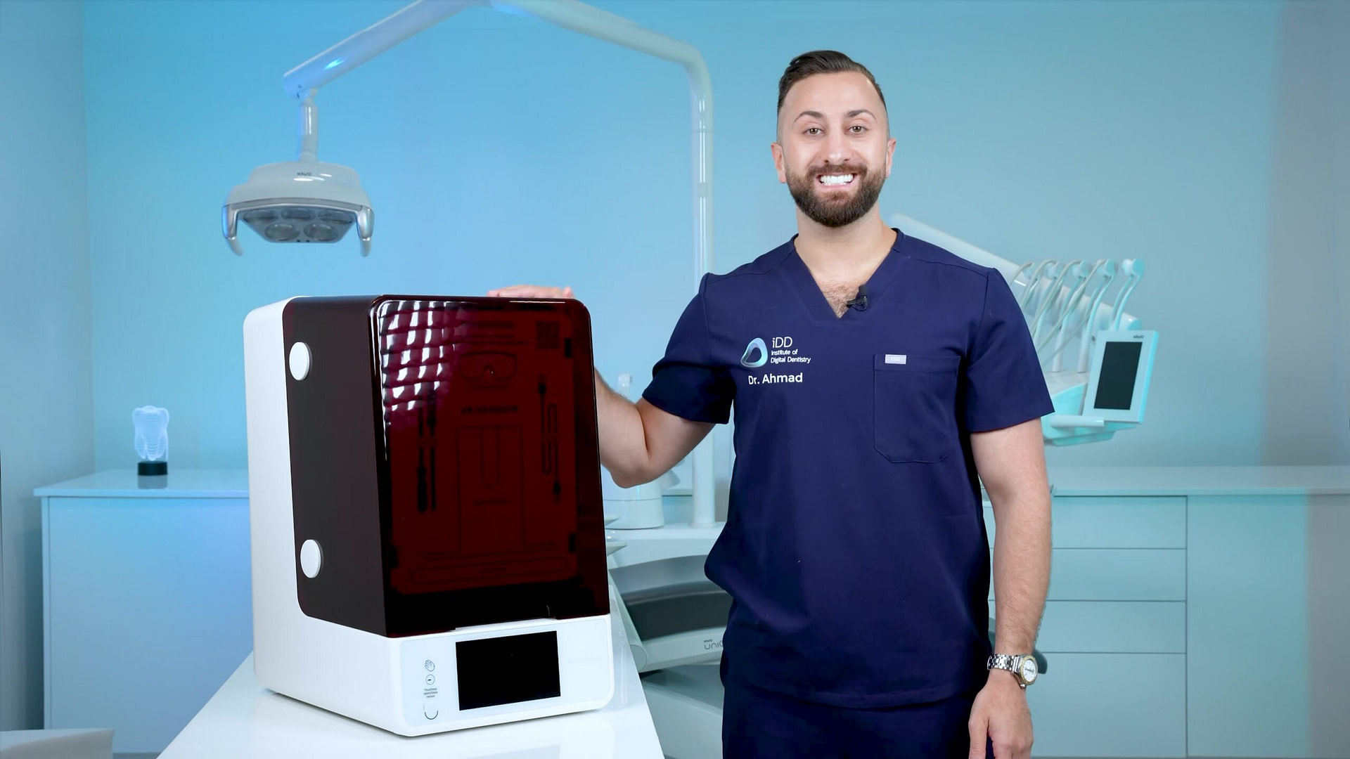 Asiga-Ultra-3d-printer-unboxing-idd-institute-of-digital-dentistry-first-impression