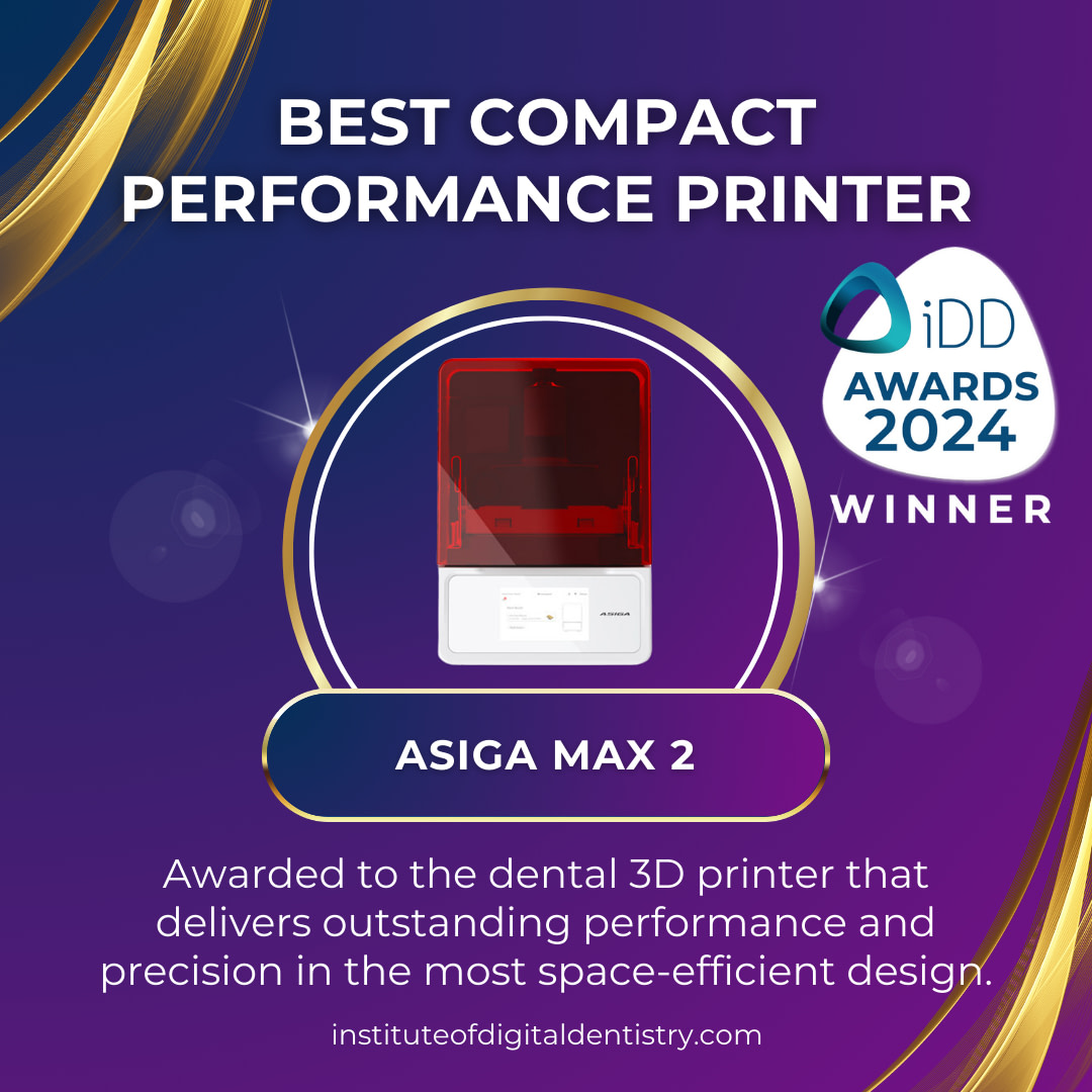 Best-Compact-Performance-Printer-Asiga-Max-2-3D-Printer-Awards-2024-by-the-Institute-of-Digital-Dentistry