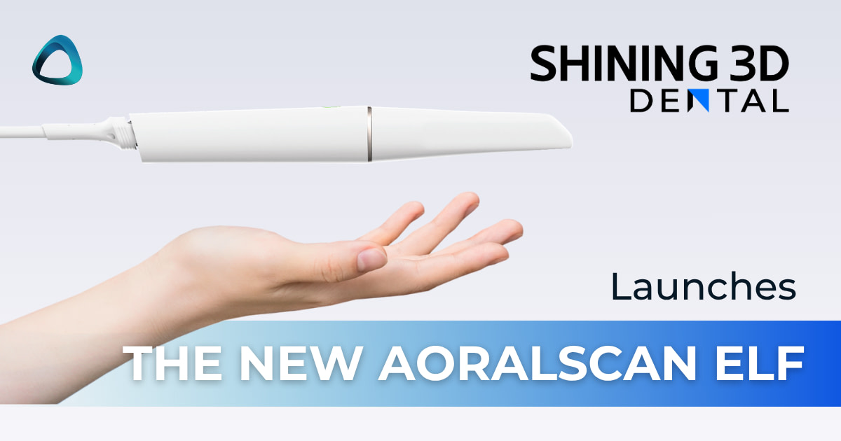 Shining 3d Launches The New Aoralscan Elf All The Details Here
