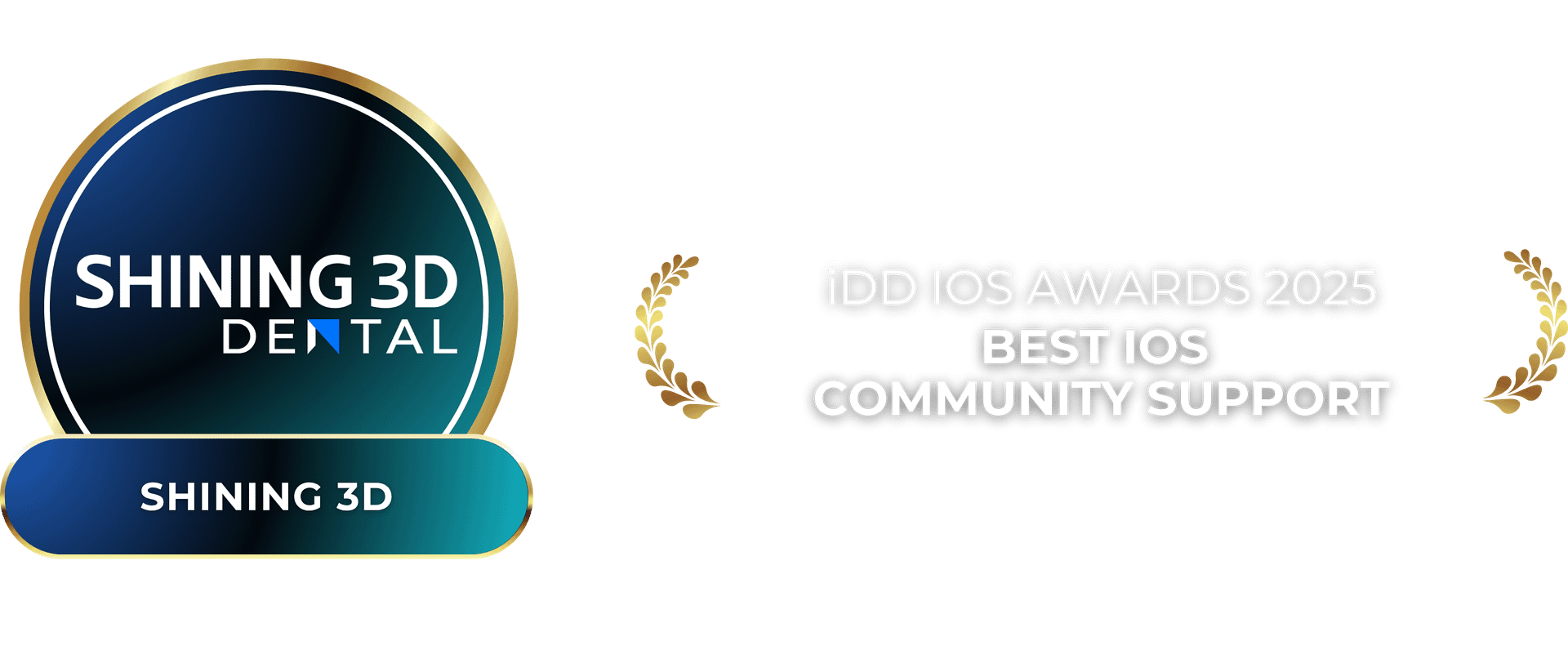 11. Best IOS Community Support-Shining 3D-IOS Intraoral Scanner Awards 2025 by the Institute of Digital Dentistry - Heading